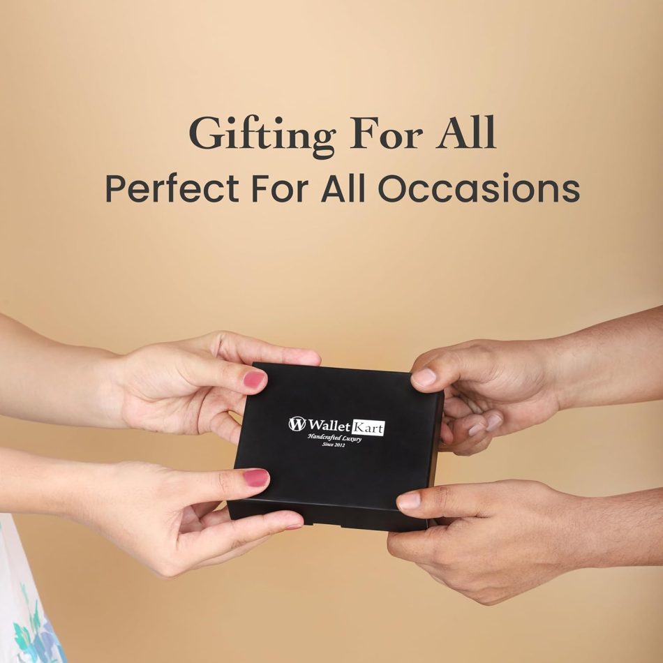 Personalized Genuine Leather Name Men's Tri Fold Wallet | Customized Gift for Boyfriend Friend Husband Father & Son - Image 4